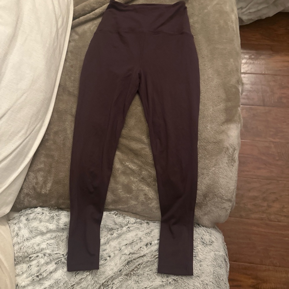 Beyond yoga maroon plum workout yoga set - Picture 6 of 8